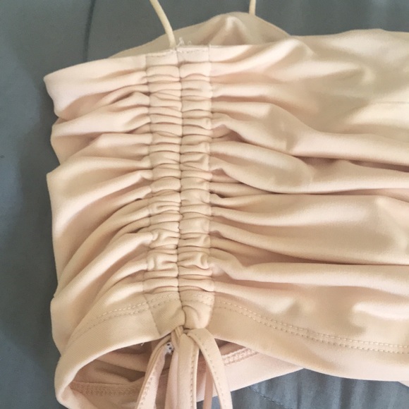Drawstring crop top - Picture 3 of 3